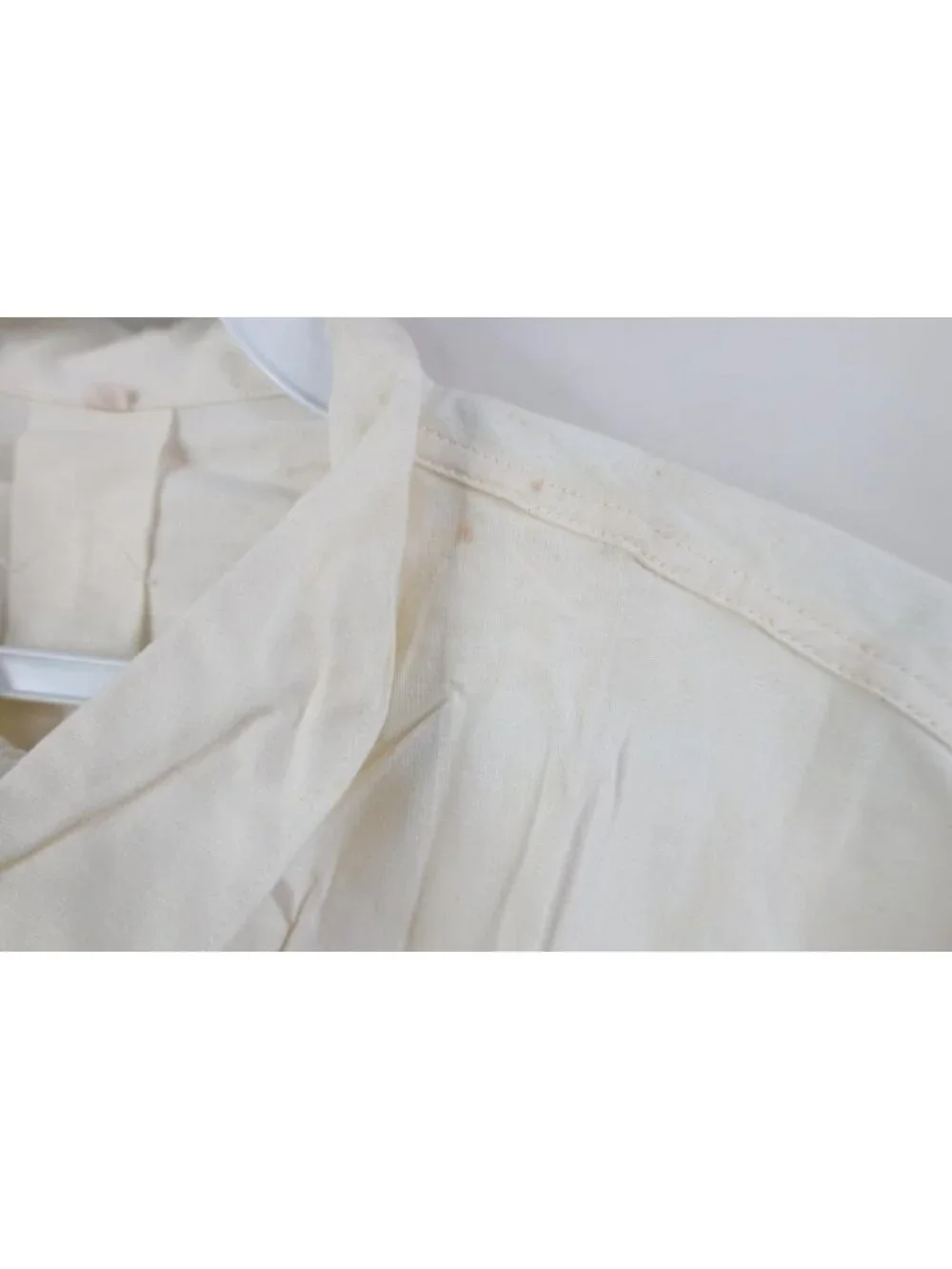Deadstock 50s Unissued German Military Mens 36 Hospital Grandpa Marine Shirt